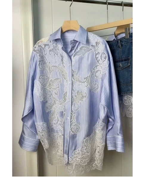 Kina Exclusive Lace Shirt