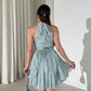 Aurora Ruffle Mini Dress