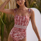 Riviera Rose Fringe Luxe Swim Set