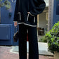 Cloe Contrast Trim Cordset