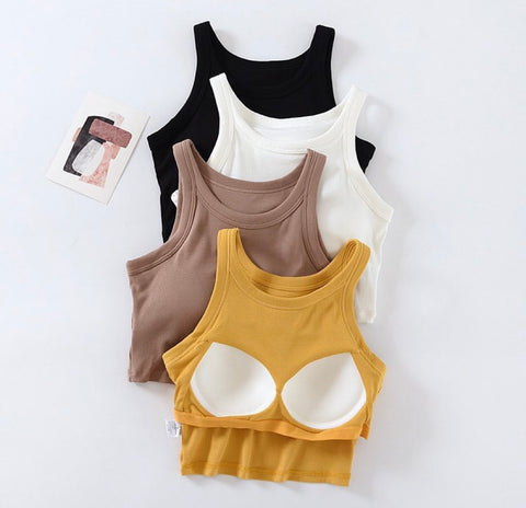 Riyo Tank Top With Inbuilt Bra