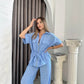 Hannah Linen Cords Set