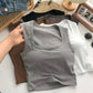 Lovito Tank Tops With Inbuilt Bra