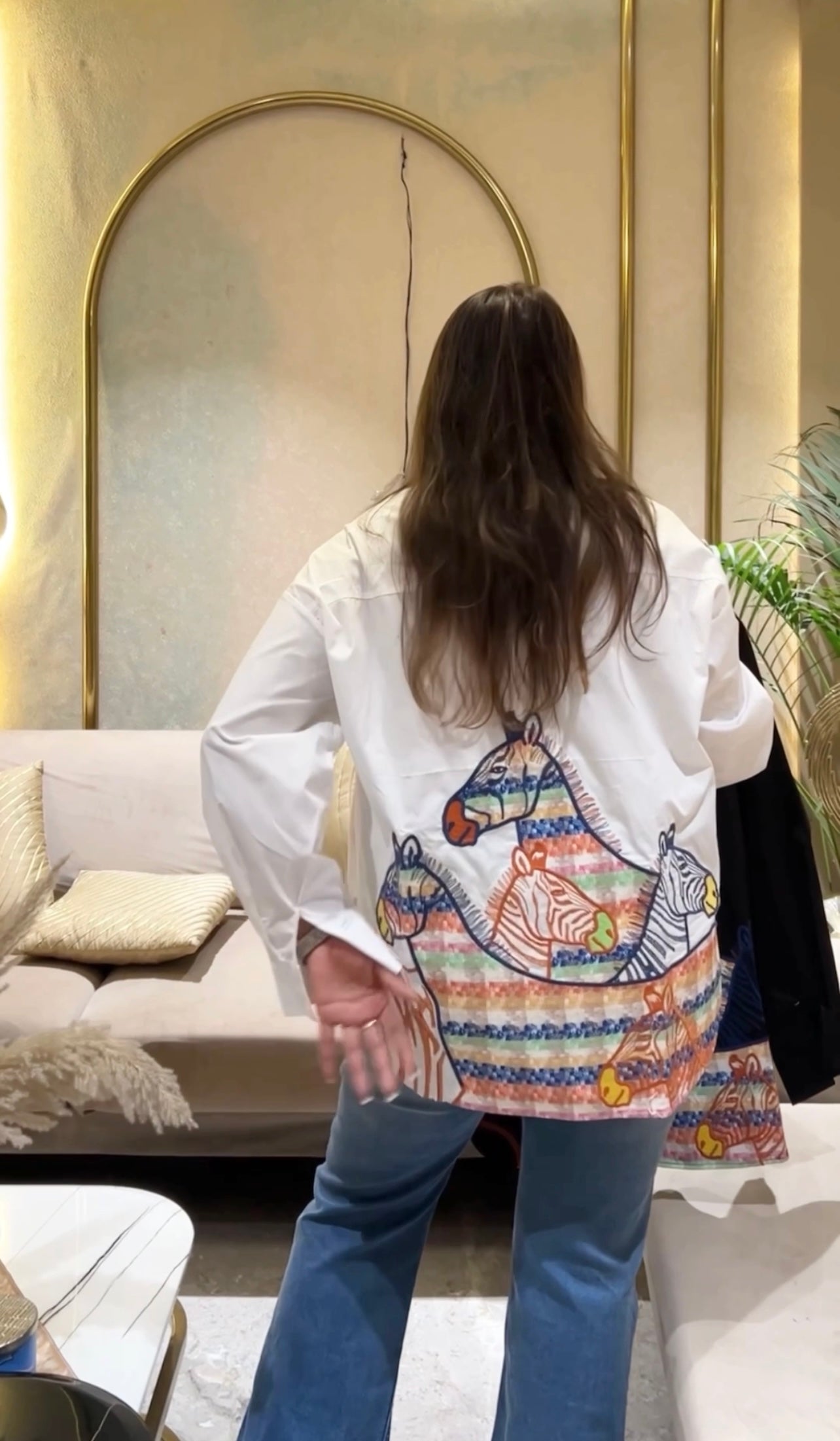 Zebra Muse Shirt
