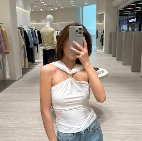 Selina Knot Top
