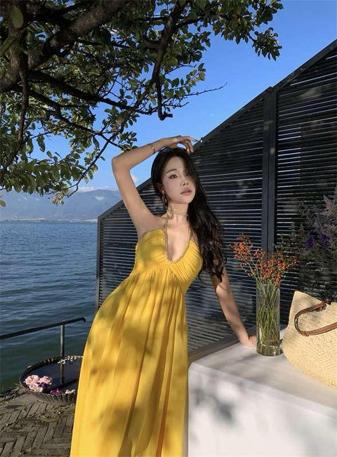 Shia Crystal Luxe Maxi Dress