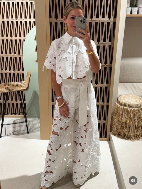 Blossom Lace Cords Set