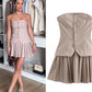 Romi off shoulder mini dress