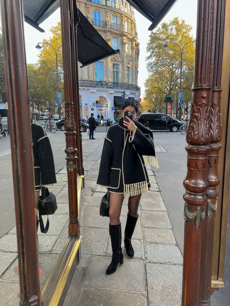 Mihaela Scarf Jacket
