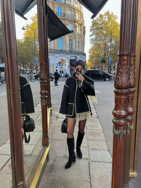 Mihaela Scarf Jacket