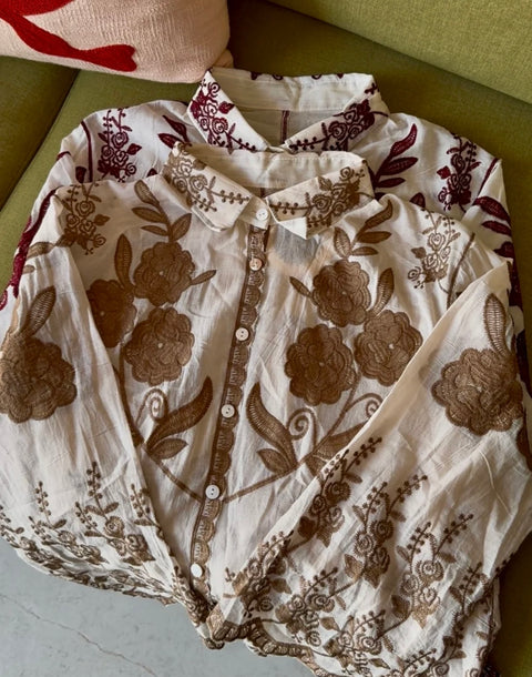 Lily Embriodered Shirt
