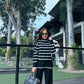 Jasline Stripe Cords Set