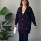Cherry knitted Warm Cords Set