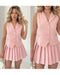 Jack Vest Top and skirt set