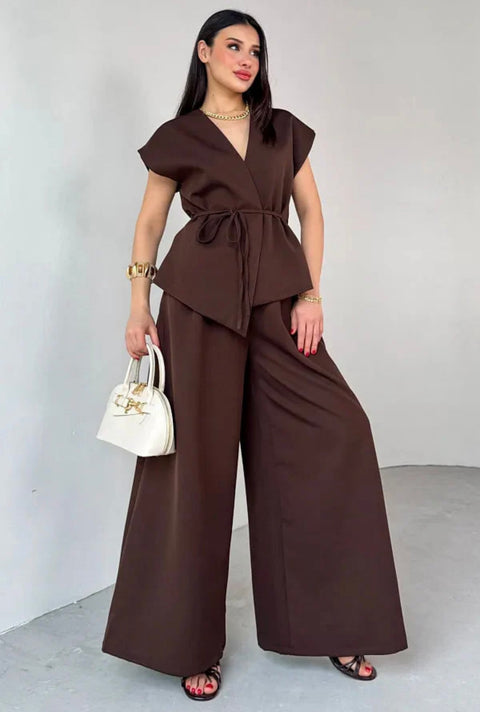 Mocha Luxe Cords Set