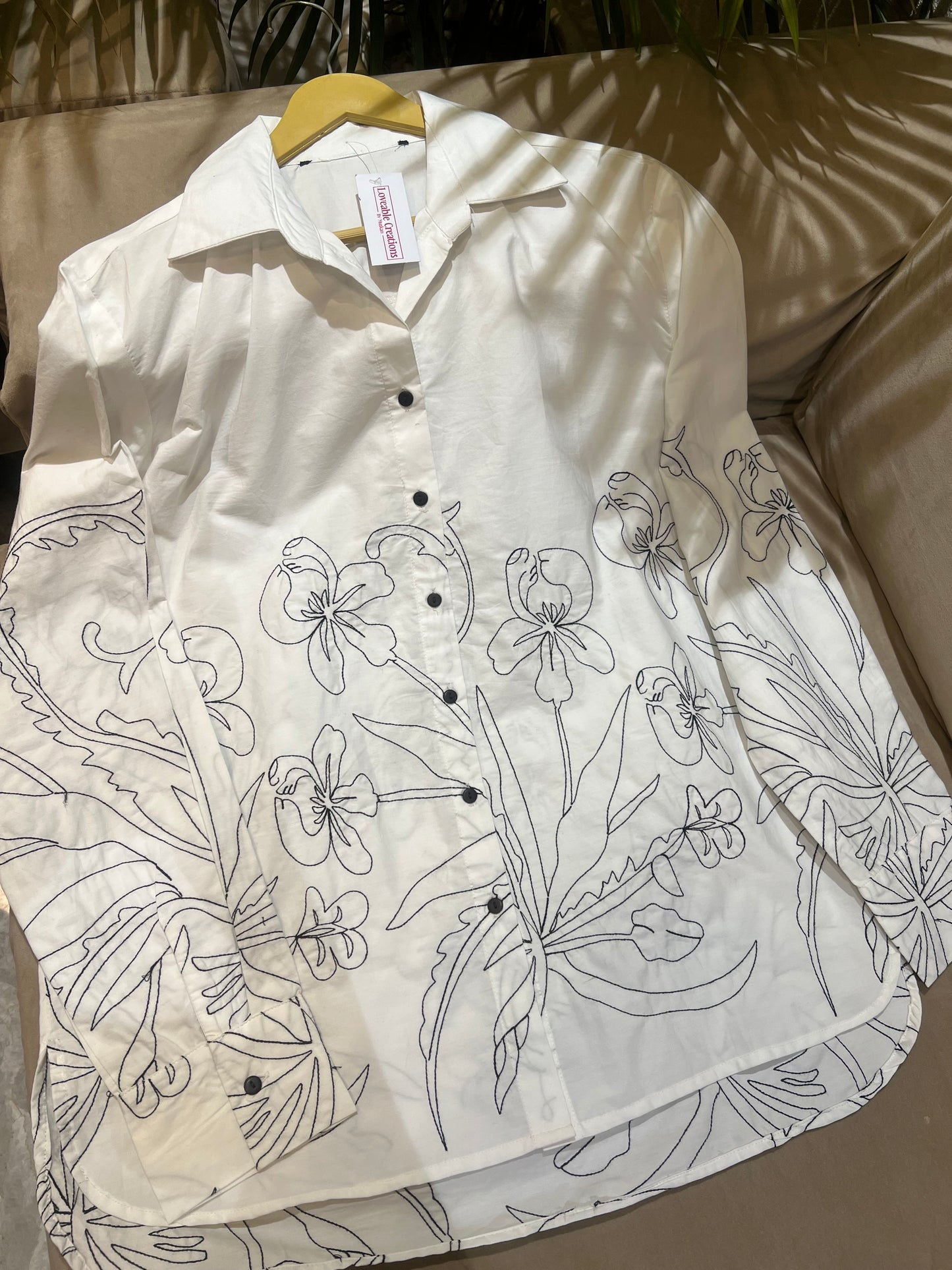 Cotton Embriodery Shirt
