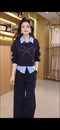 Pre winter bow knit cords set