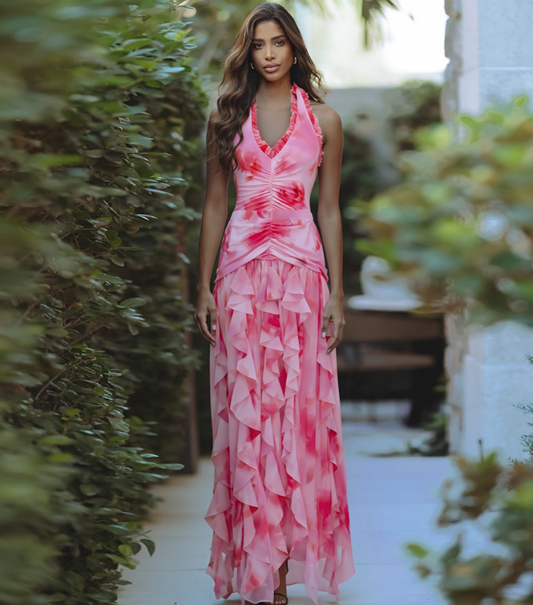 Coral Bloom Luxe Set