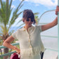 Ivory Fringe Cords Set