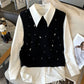 Gemini Crystal Two Piece Shirt