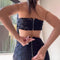 Aliana Laser Cut Skirt Set