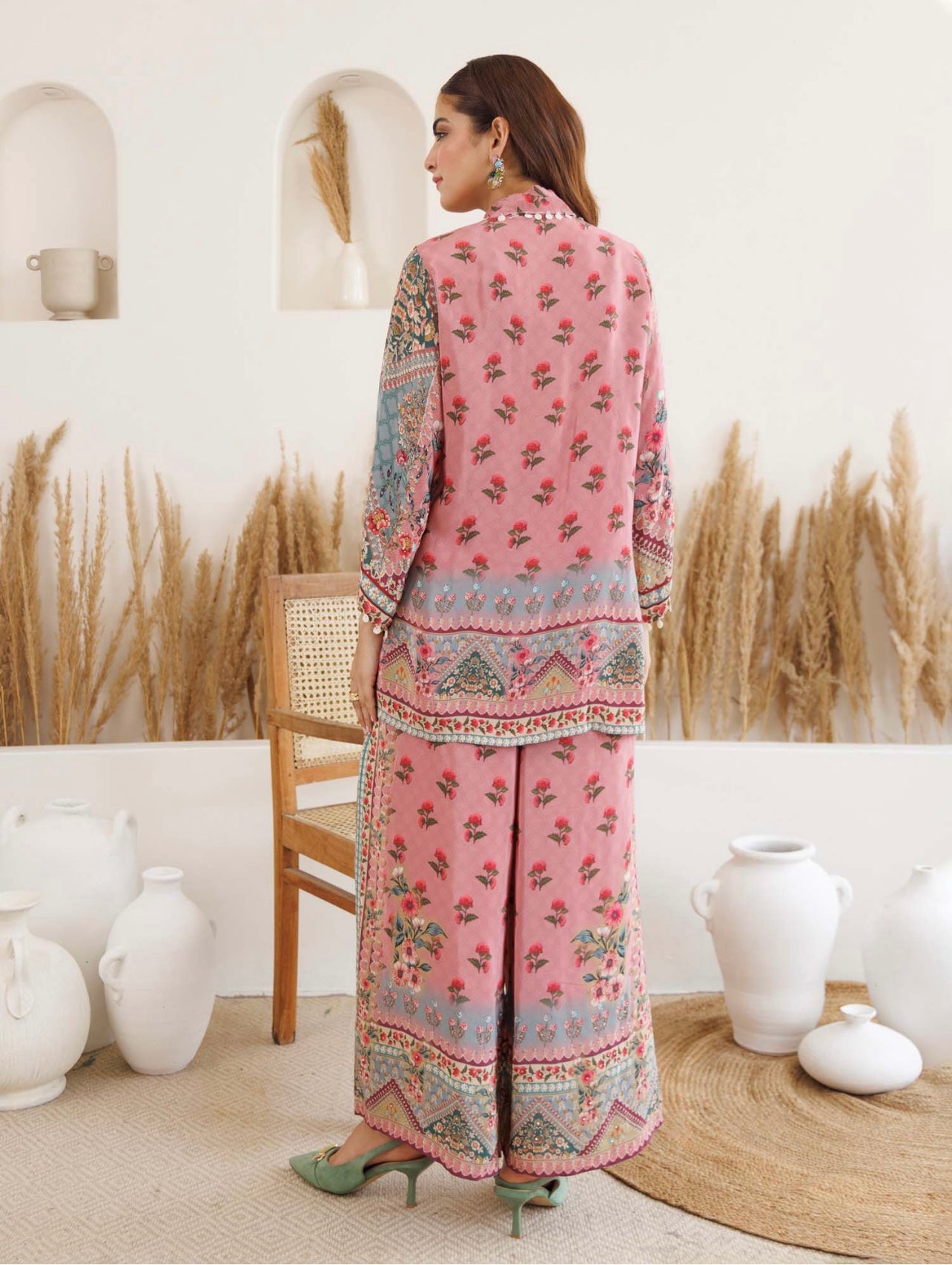 Gulabi Nazakat Cords Set