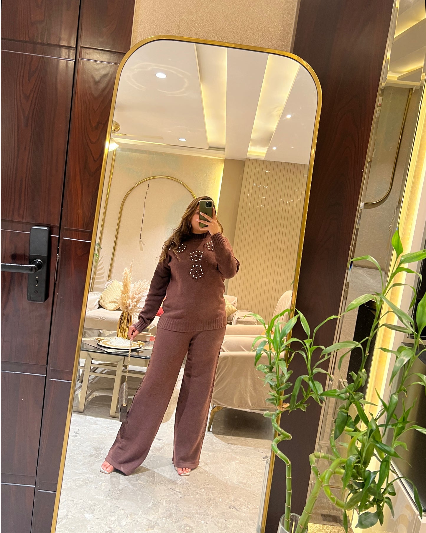 Pearl Luxe Knit Cords Set