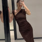 Asymmetric Draped Dress