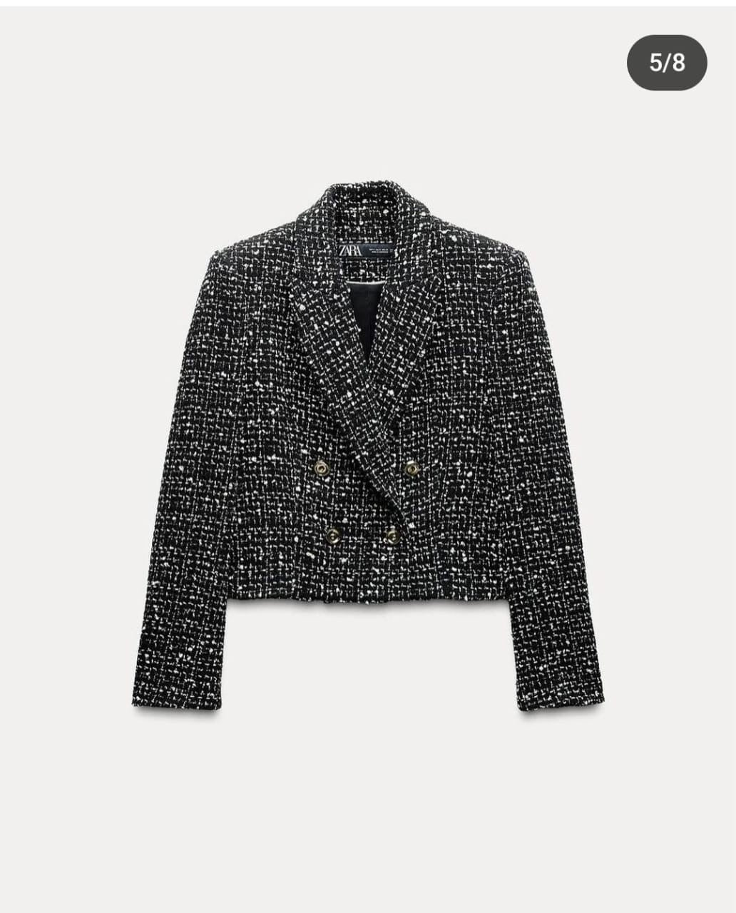 Enzo Luxe Tweed Blazer