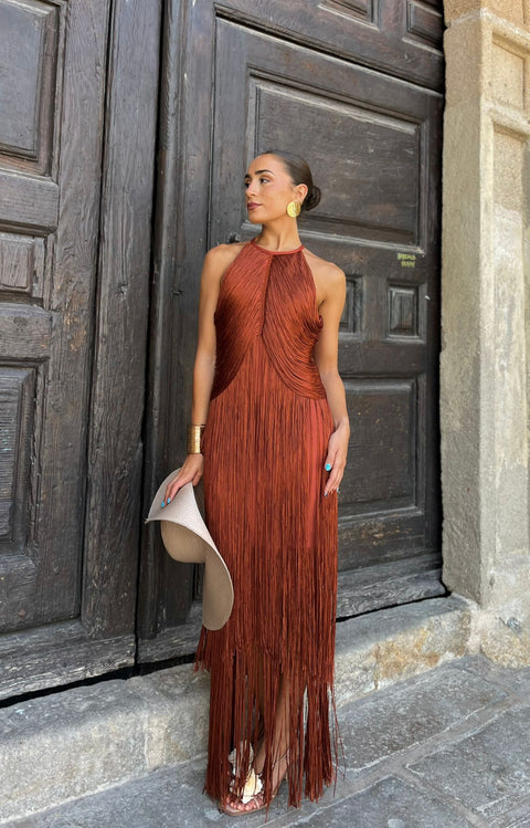 Avenya Fringe Dress