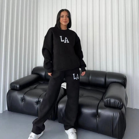 LA Fleece Tracksuit Set