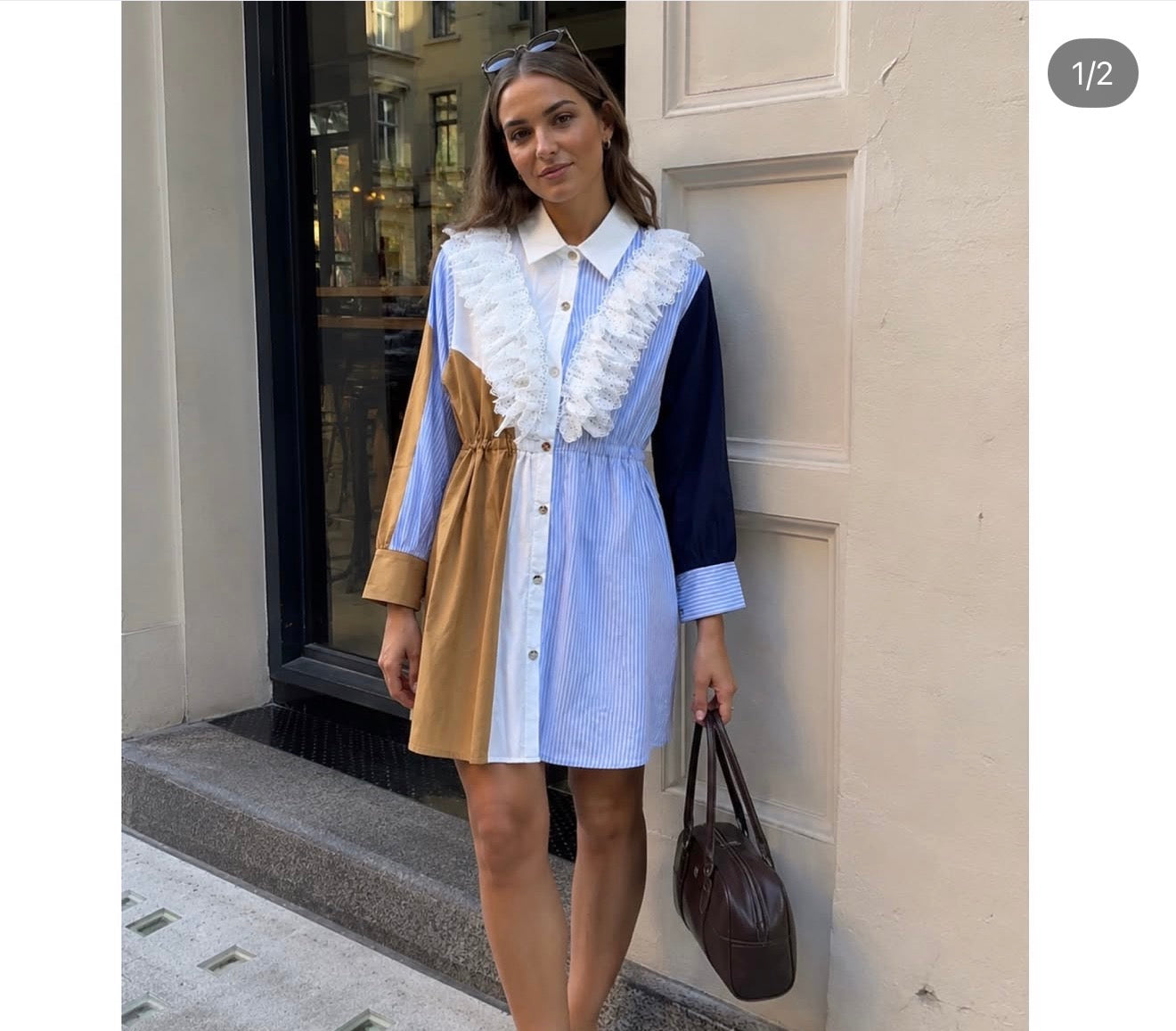 Monarch Colorblock Dress