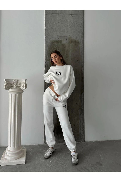 LA Fleece Tracksuit Set