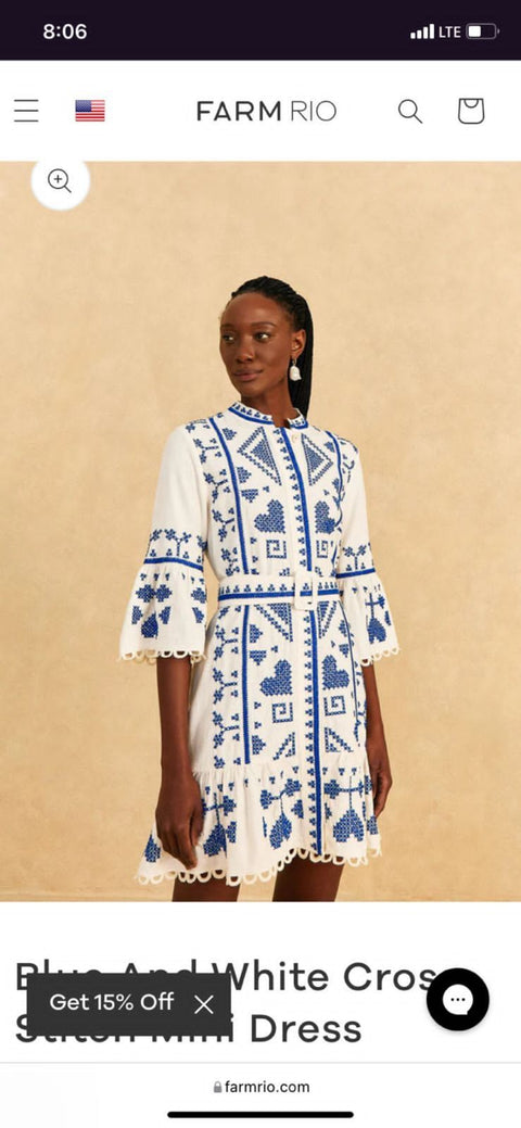 Rochie Embriodery Dress