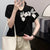 Flower Knitted Top