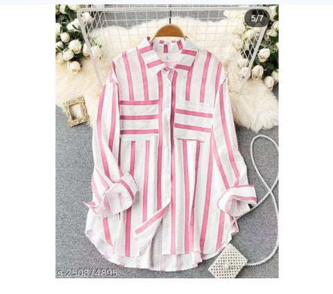 Stripe Cotton Shirt