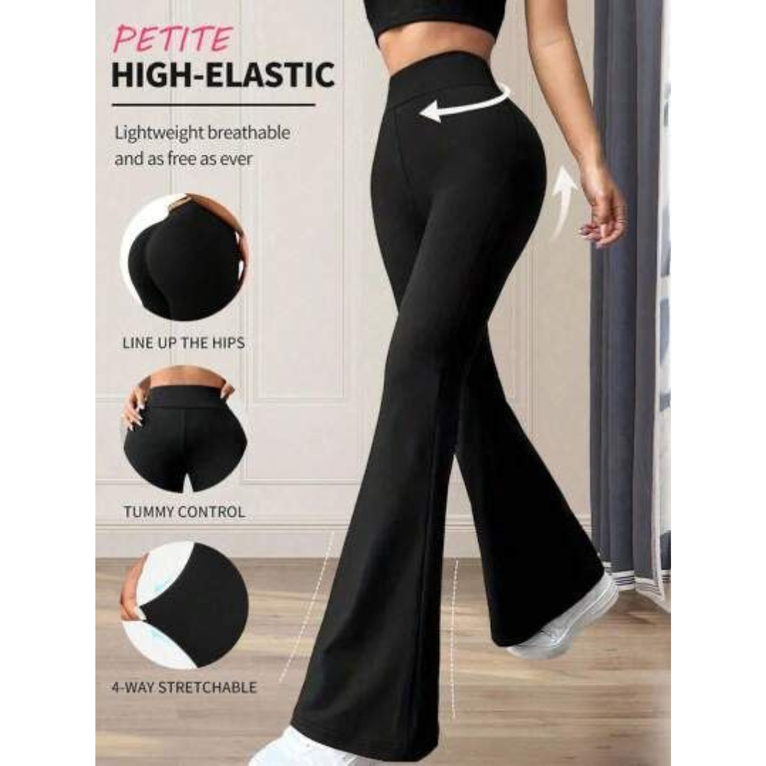 High Waist Flared Pants