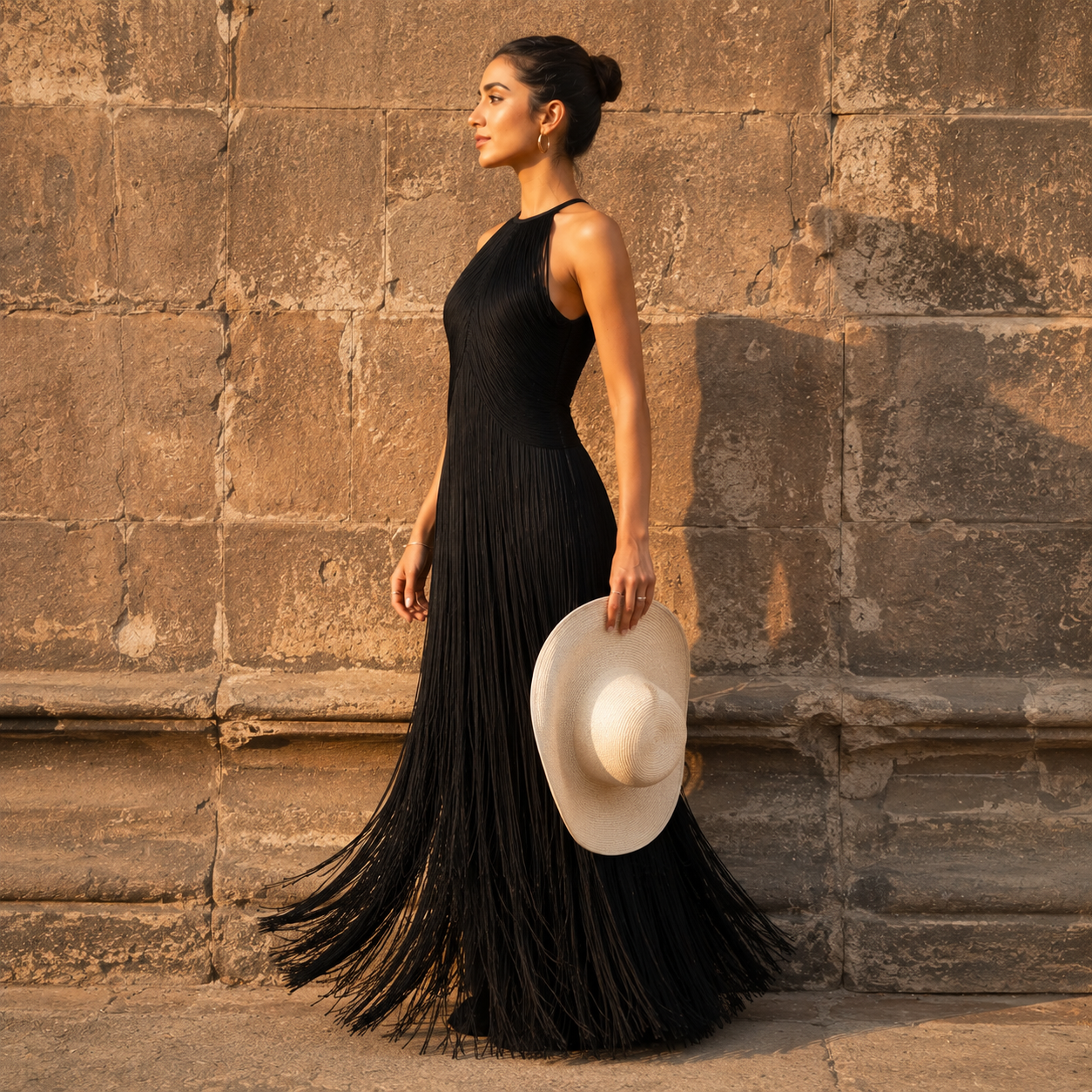 Avenya Fringe Dress
