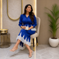 Elara Luxe Pleated Dress