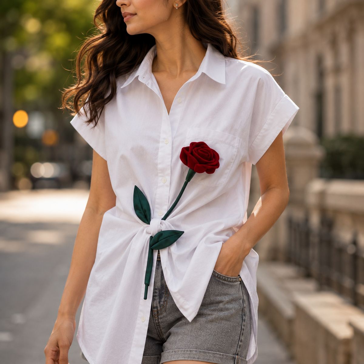 Rose Summer Shirt