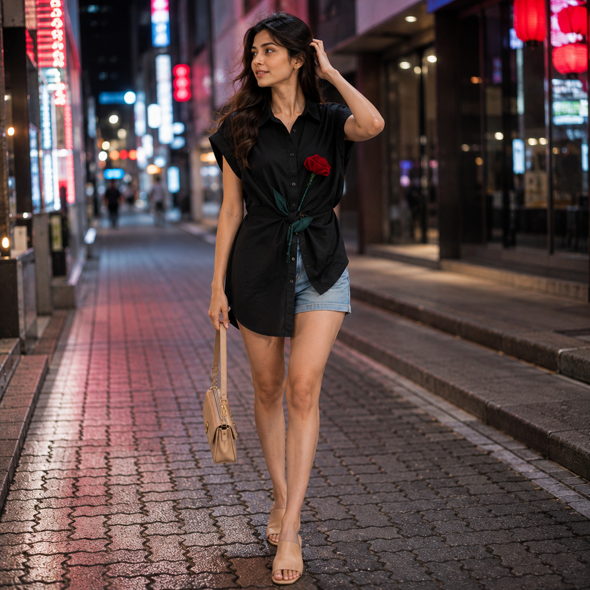 Rose Summer Shirt