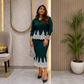 Elara Luxe Pleated Dress