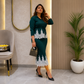 Elara Luxe Pleated Dress
