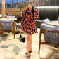 Summer Floral Pleated Dress