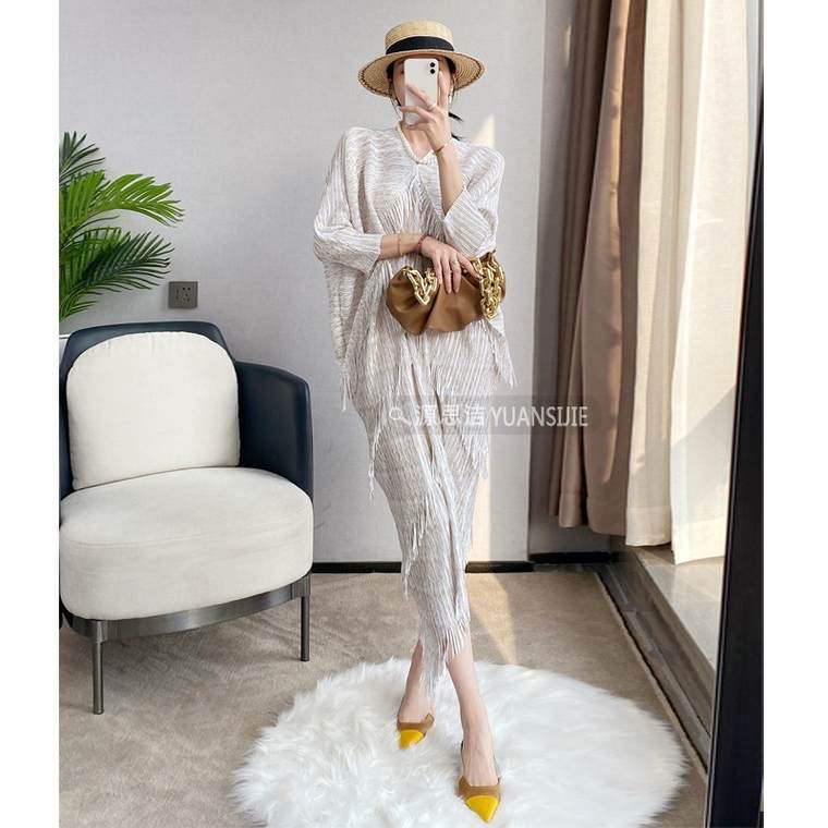 Zora Pleated Dress