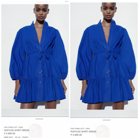 Zar Ruffle Dress