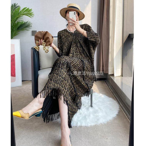 Zora Pleated Dress