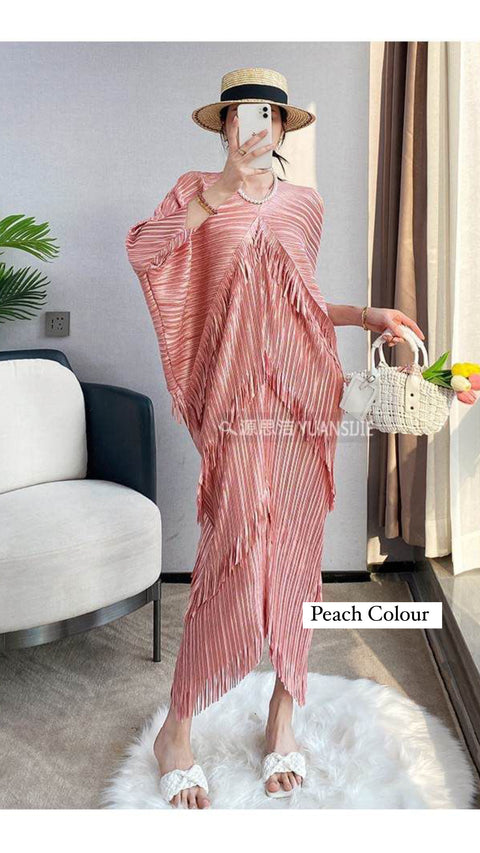 Zora Pleated Dress