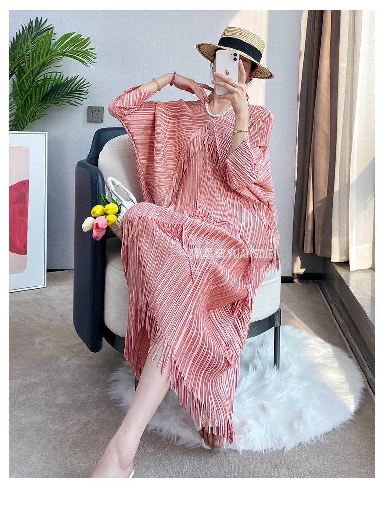 Zora Pleated Dress