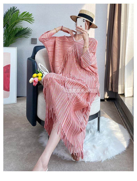 Zora Pleated Dress